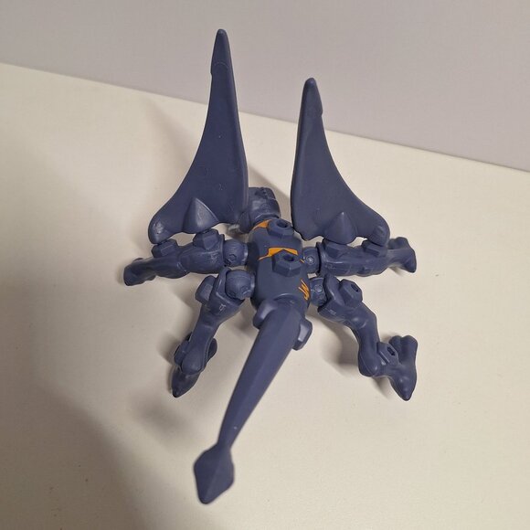 Hero Mashers Dimorphodon Poseable Blue & Orange Dinosaur W Wings Jurassic World - Picture 4 of 4